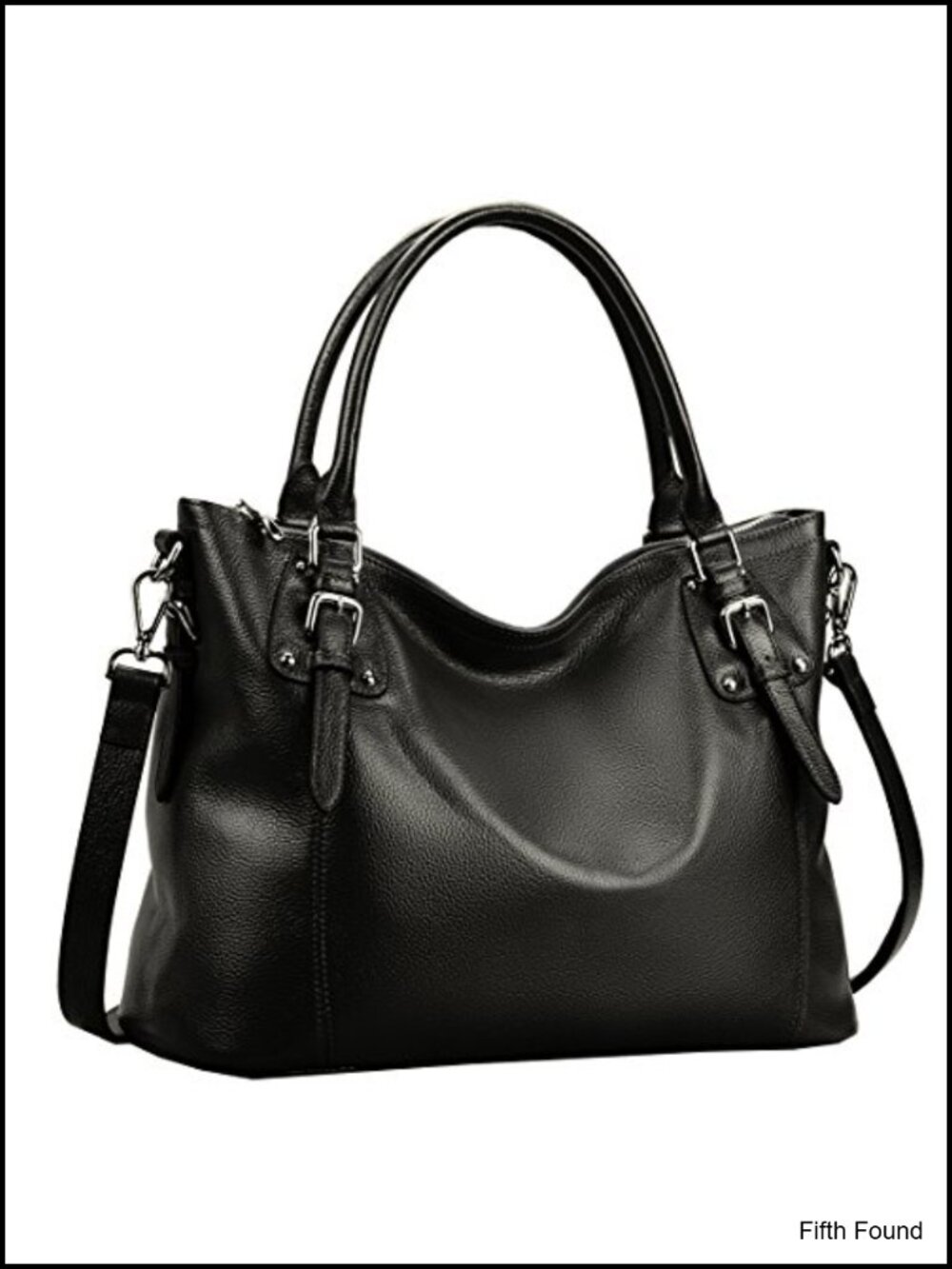 Leather Tote Handbag Satchel Shoulder Bag Top Handle Purse